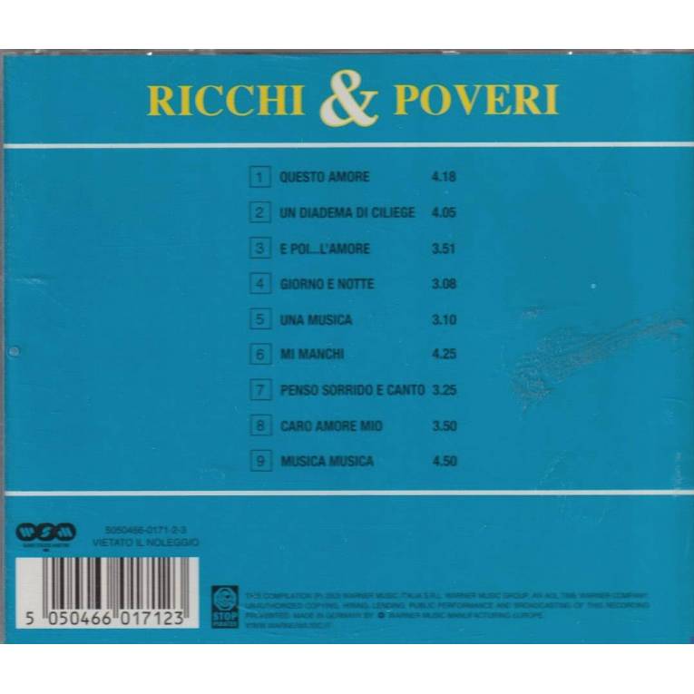 Ricchi E Poveri - Album by Ricchi E Poveri