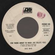 AC / DC - GINO SOCCIO - FOR THOSE ABOUT TO ROCK ( WE SALUTE YOU) - IT'S ALRIGHT
