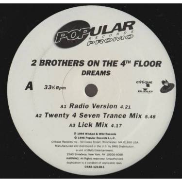 2 BROTHERS ON THE 4TH FLOOR - PROMO - DREAMS