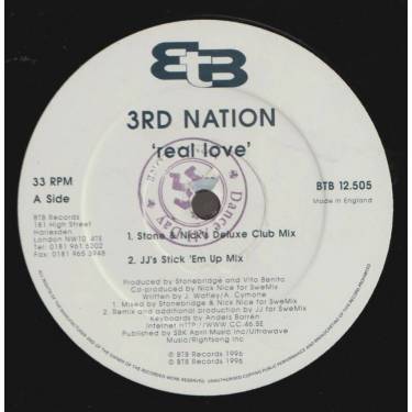 3RD NATION - REAL LOVE 4 VERSIONS