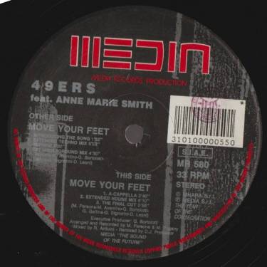 49ERS  - MOVE YOUR FEET 7 VERSIONS FEAT ANNE MARIE SMITH