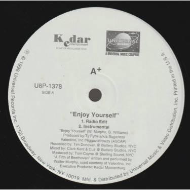 A + - ENJOY YOURSELF ( RADIO EDIT - INSTRUMENTAL - ALBUM VERSION - ACAPELLA )