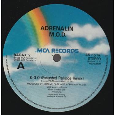 ADRENALIN  M.O.D. - 0-0-0 ( EXTENDED PARKSIDE REMIX / INSTRUMENTAL