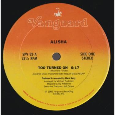 ALISHA - TOO TURNED ON / DUB