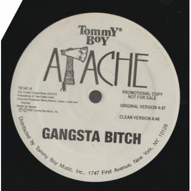 APACHE - PROMO - GANGSTA BIT**H / APACHE AIN'T S**T - GANGSTA B**CH