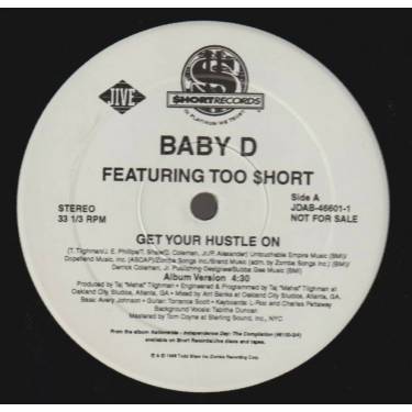 BABY D FEAT TOO $HORT - PROMO - GET YOUR HUSTLE ON