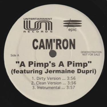 BALTIMORE CHARLI / CAM'RON - PROMO - STAND UP / A PIMP'S A PIMP ( DIRTY - CLEAN - INSTRUMENTAL