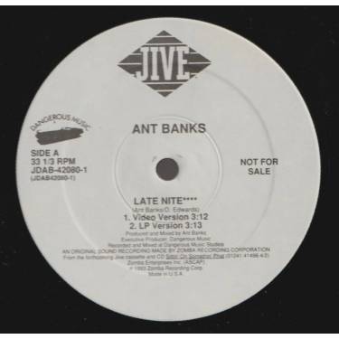 BANKS ANT - PROMO - ROLL 'EM PHAT / LATE NITE ( INSTR. -VIDEO VERSION - LP VERSION