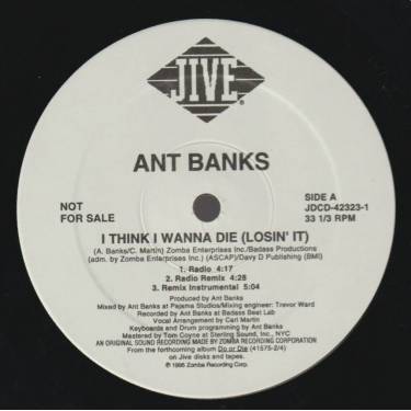 BANKS ANT - PROMO - I THINK I WANNA DIE ( LOSIN IT )