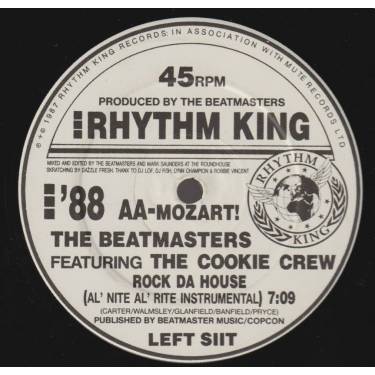 BEATMASTERS THE - ROK DA HOUSE ( DEMOLITION MIX - AL NITE AL RITE INSTRUMENTAL )