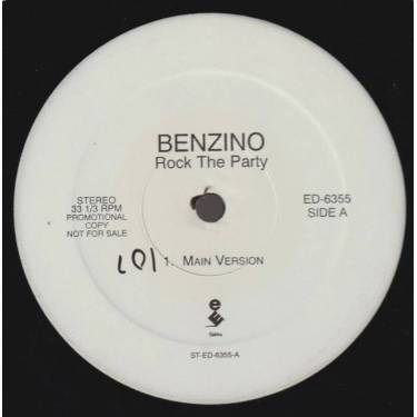 BENZINO - PROMO  - ROCK THE PARTY ( MAIN VERSION - INSTRUMENTAL - A CAPPELLA )