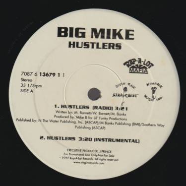 BIG MIKE - PROMO - SUNDAY MORNING / HUSTLERS ( RADIO - INSTR )