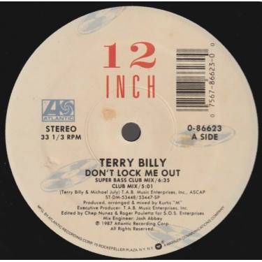 BILLY TERRY - DON'T LOCK ME OUT ( SUPER BASS CLUB MIX - CLUB MIX - DUB VERSION - BASS A PELLA )