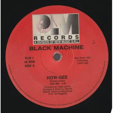 BLACK MACHINE - HOW GEE ( CLUB MIX - SAX MIX )