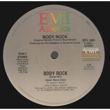 BODY ROCK ( FROM ORIGINAL MOTION PICTURE SOUNDTRACK ) - DANCE MIX ( VOCAL MARIA VIDAL ) /DUB MIX