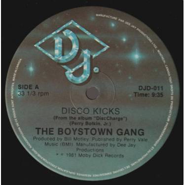 BOYSTOWN GANG THE - DISCO KICKS / YOU'RE THE ONE