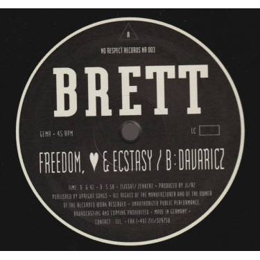 BRETT - FREEDOM LOVE & ECSTASY / DAVARICZ