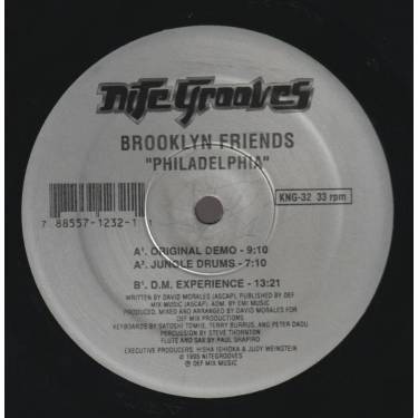 BROOKLYN FRIENDS - PHILDALPHIA ( ORIGINAL DEMO - JUNGLE DRUMS - DM EXPERIENCE )