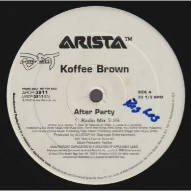 BROWN KOFFEE - PROMO - AFTER PARTY ( RADIO MIX - INTRUMENTAL - ACAPPELLA )