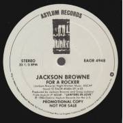 BROWNE JACKSON - PROMO - FOR A ROCKER