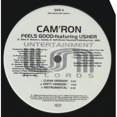 CAM'RON - PROMO - FEELS GOOD  / GLORY ( CLEAN DIRTY - INSTR