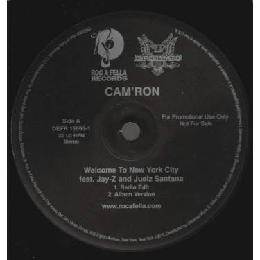 CAM'RON - PROMO - WELCOME TO NEW YORK CITY ( RADIOEDIT -ALBUM VERSION - INSTR- ACAPPELLA 9