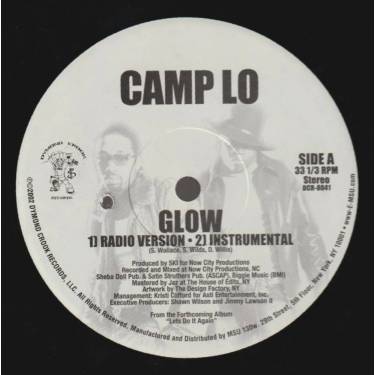 CAMP LO  - GLOW ( RADIO VERSION - INSTR ) / GORILLA PIMP ( RADIO VERSION - INSTR )