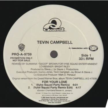 CAMPBELL TEVIN - PROMO - FOR YOUR LOVE ( VYBE SQUAD PARTY REMIX - VYBE SQUAD PARTY EDIT - INSTR- ACAPPELLA )