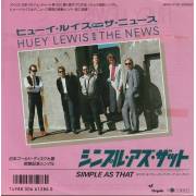 LEWIS HUEY & THE NEWS - SIMPLE AS THAT / WALKING ON A THIN LINE