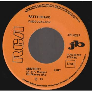 PRAVO PATTY / IVAN GRAZIANI - SENTIRTI / TAGLIA LA TESTA AL GALLO