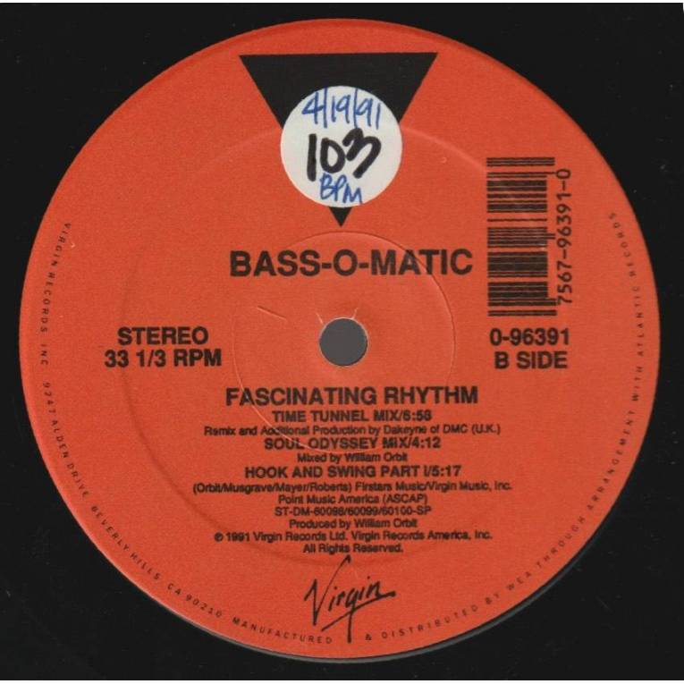 BASS-O-MATIC - FASCINATING RHYTHM LISA LOUD - CLAUDIO CANIGGIA MIX - LP ...