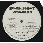 BUCKSHOT RECORDS ( V.V.A.A.) - RAP SCHOLAR / MADINA PASSAGE / PARTY AIN'T A PARTY / HEIST OF THE CENTURY ( STREET MIX - INSTR )