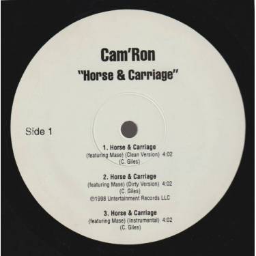 CAM'RON - HORSE & CARRIAGE ( CLEAN - DIRTY - INSTR. - TV TRACK  ) / F**K YOU ( DIRTY - TV TRACK )