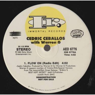 CEBALLOS CEDRIC  - PROMO - FLOW ON ( RADIO EDIT - BUCKWILD REMIX - ACAPPELLA )