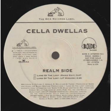 CELLA DWELLAS - PROMO- LAND OF THE LOST ( RADIO EDIT - INSTR - LP VERSION - A CAPPELLA )