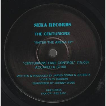 CENTURIONS THE  - ENTER THE ARENA EP ( CENTURIONS TAKE CONTROL - ACCAPPELLA - WORK IT OUT - CENTURION LOVE THEME )