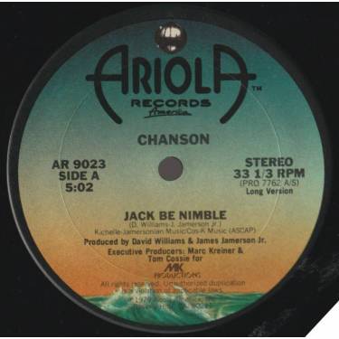 CHANSON - JACK BE NIMBLE / MAGIC CARPET