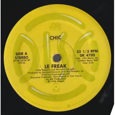 CHIC - LE FREAK ( VOCAL )/ SAVOIR FAIRE ( INSTR. )