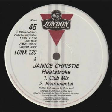 CHRISTIE JANICE - HEATSTROKE ( CLUB MIX - INSTR - GARAGE MIX - DUB MIX )