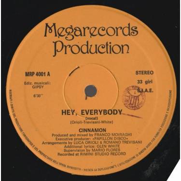 CINNAMON - HEY , EVERYBODY ( VOCAL - INSTR )