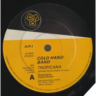 COLD HAND BAND - TROPICANA / INSTRUMENTAL