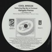 COOL BREEZE - PROMO - GANGSTA PARTNA ( LP VERSION - INSTR - BEAT MIX )