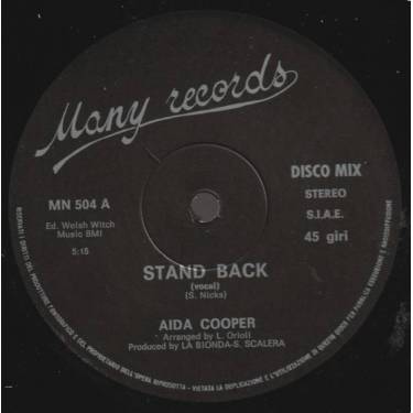 COOPER AIDA - STAND BACK