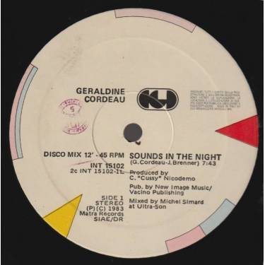 CORDEAU GERALDINE - SOUNDS IN THE NIGHT / INSTRUMENTAL