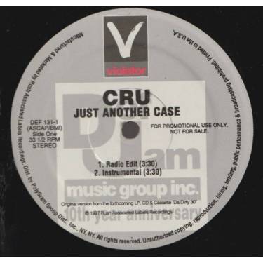 CRU - PROMO - JUST ANOTHER CASE (RADIO EDIT - INSTR - REMIX RADIO EDIT - INSTR )