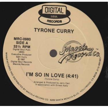 CURRY TYRONE - I'M SO IN LOVE / JOY RIDE