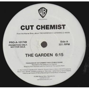 CUT CHEMIST - PROMO - THE GARDEN / STORM feat EDAN AND MR LIF