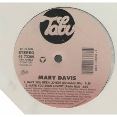 DAVIS MARY - HAVE YOU BEEN LOVED ? ( EXTENDED MIX - RADIO MIX - N.E.D. DUB - INSTR )