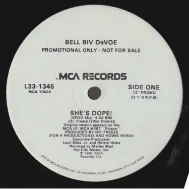 DEVOE BELL BIV - PROMO - SHE'S DOPE ( EPOD MIX -RADIO EDIT -INSTR -