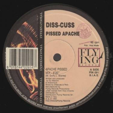 DISS - CUSS - PISSED APACHE ( APACHE PISSED MIX  - JOSH ON THE JEST LIST MI )